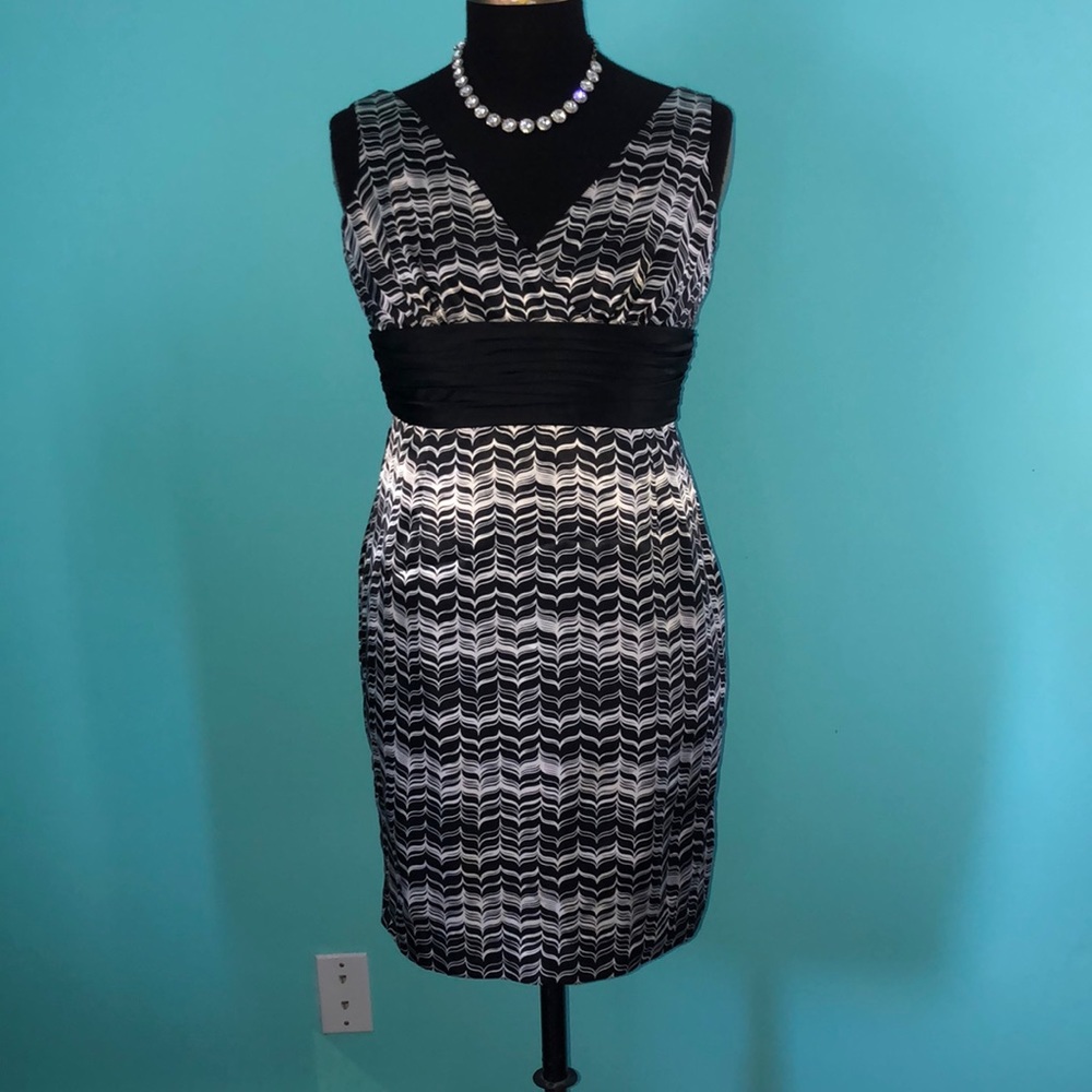 LONDON TIMES COCKTAIL DRESS 14P